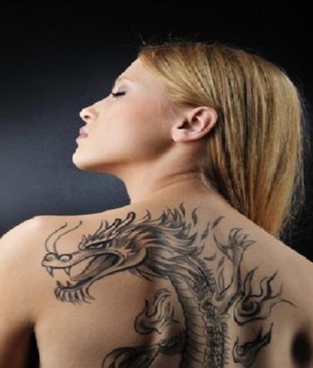 Chinese Dragon Pic Of Tattoo For Girl